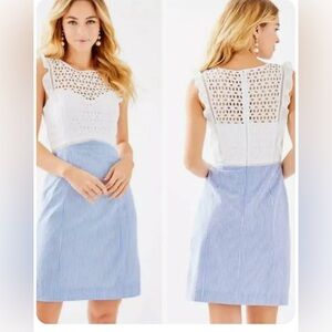Lilly Pulitzer Eyelet & Seersucker dress